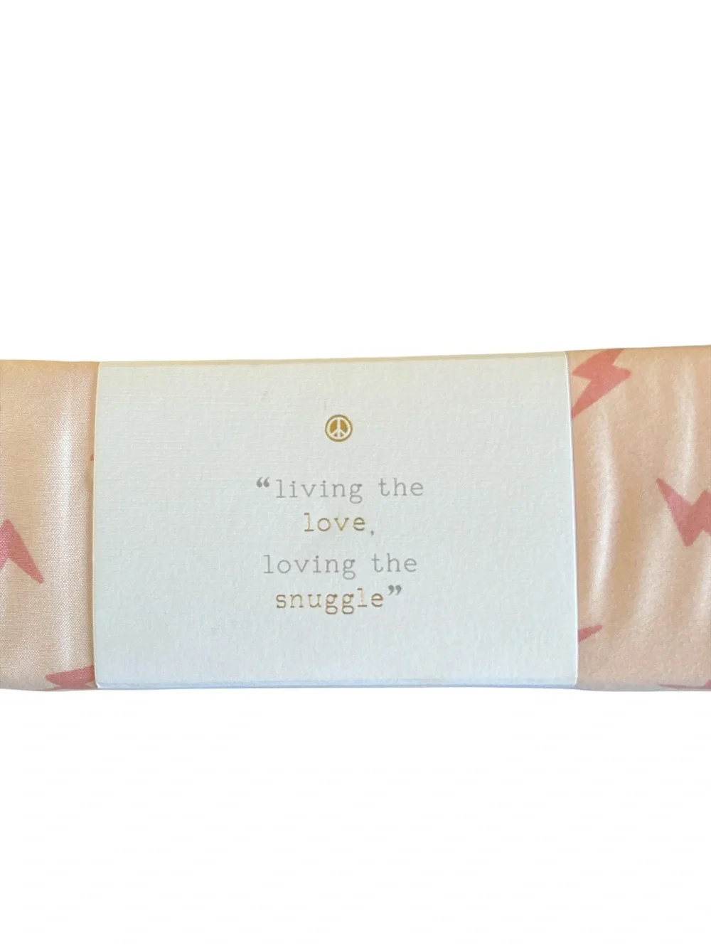 Queen Sheet Set — Blush Pink Lightning